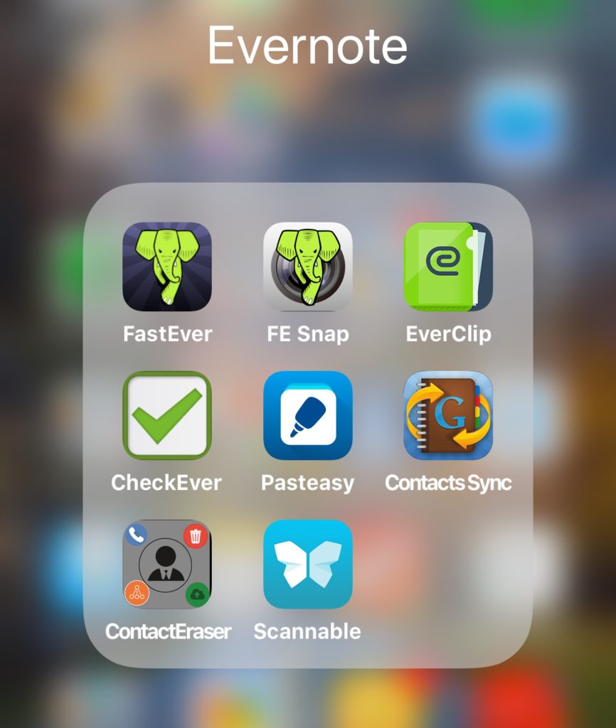 how to print from evernote scannable